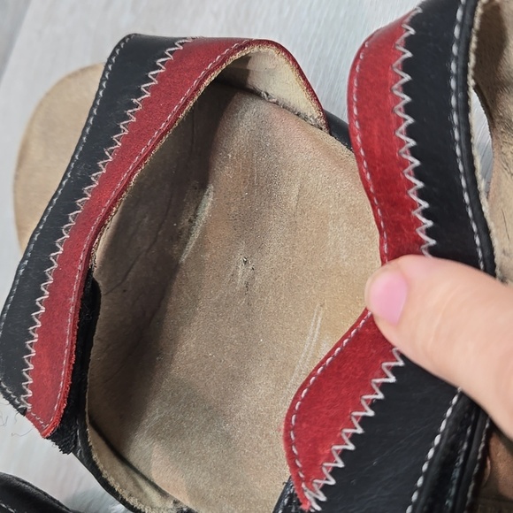 SAS Women Hook&loop Leatger Strappy Sandals Shoes Sz 8.5M - Picture 14 of 14